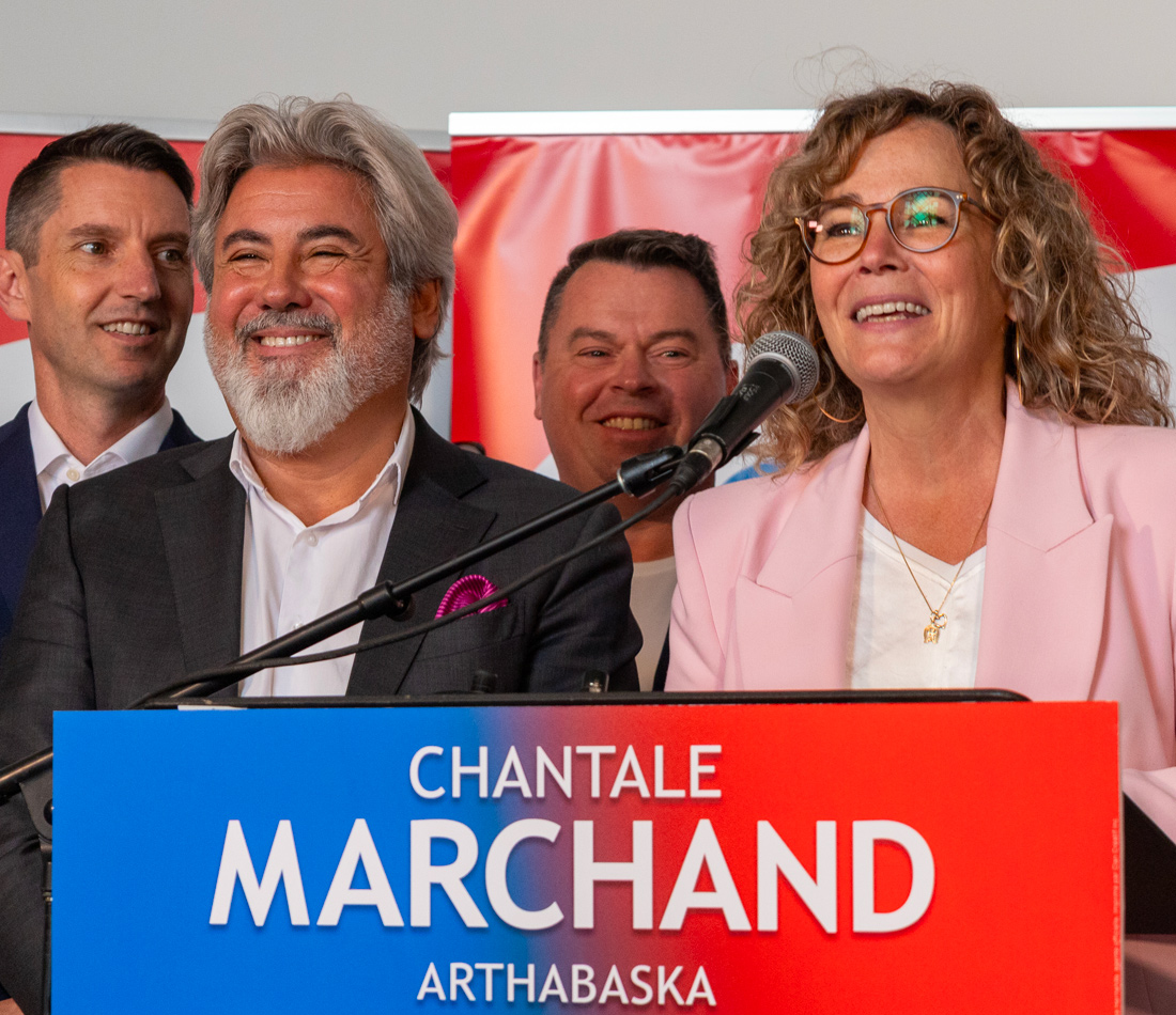 <div class='tag'><span>Partielle</span><span>Arthabaska</span></div><h2>Chantale Marchand : une voix enracinée pour Arthabaska</h2><a  class='ctaLink' href='https://plq.org/fr/communiques/chantale-marchand-une-voix-enracinee-pour-arthabaska/'>En savoir plus<i class='icon-arrow'></i></a>